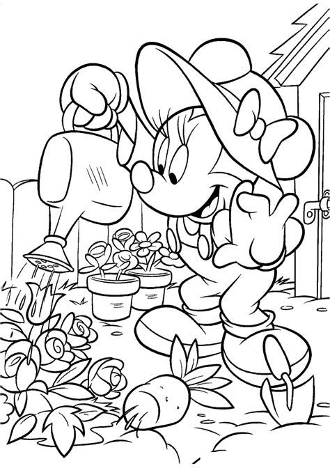 Minnie Para Colorir Vem Colorir