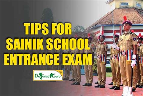 Longlasting Tips For Sainik School Entrance Exam