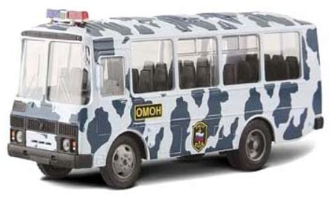 "Машинка "ПАЗ-32053. ОМОН" 1:43 (49023)" купить машинки и транспорт ...