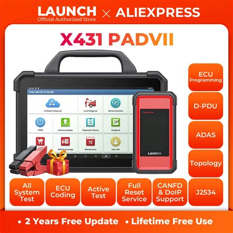 Launch X Pad Vii Envio Gratis Scaner Para Autom Vil Scanner Para