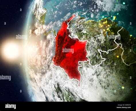 Vista satelital colombia fotografías e imágenes de alta resolución - Alamy