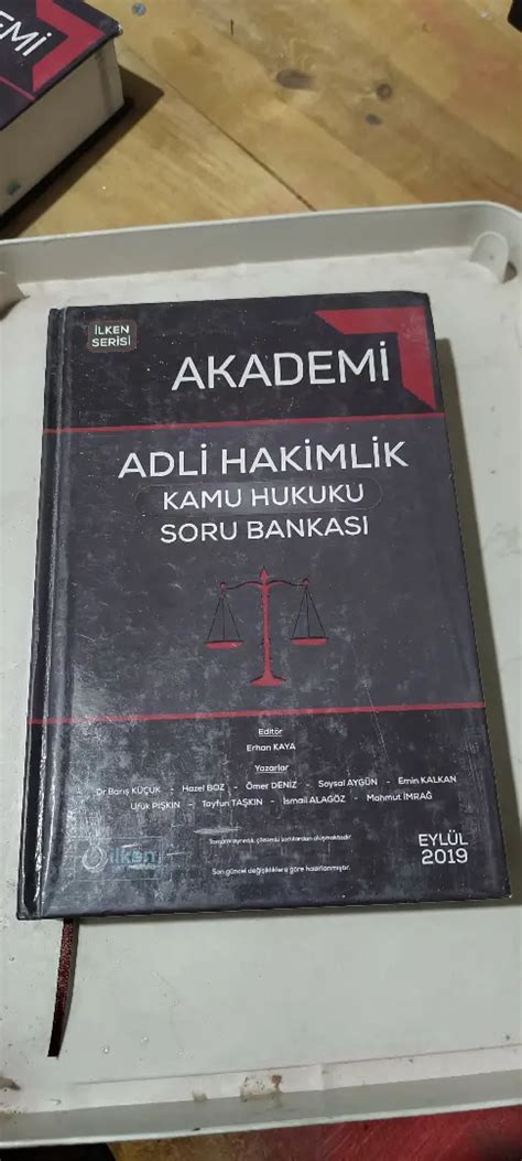 Adl Hakimlik Kamu Hukuku Soru Bankasi Kitap