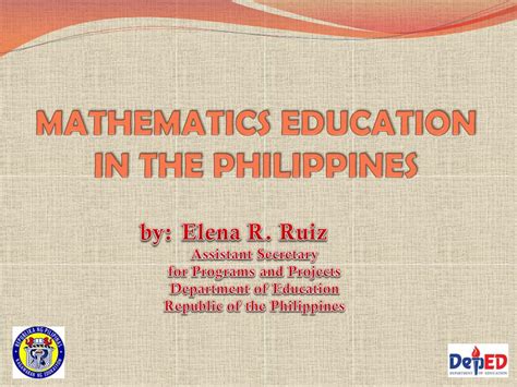 Ppt Mathematics Education In The Philippines Powerpoint Presentation Id 3107320