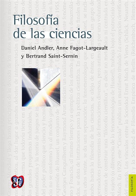 «filosofía De Las Ciencias Pdf