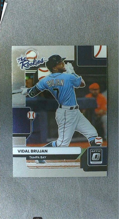 2022 Donruss Optic The Rookies 7 Vidal Brujan Rays EBay