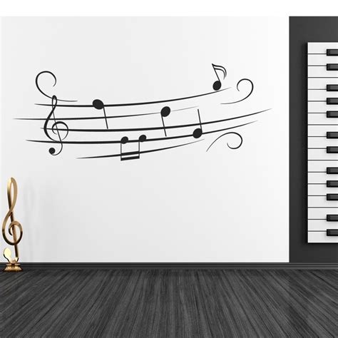 Wallstickers folies : Musical Notes Wall Stickers