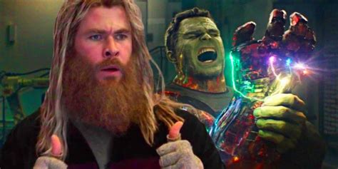 Its Official Endgames Fat Thor Made Smart Hulks Snap Even More