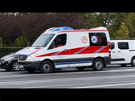 Alarmowo Ambulans P Mercedes Benz Sprinter Ambulanz Mobile