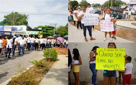 Con Marchan En Puerto Escondido Exigen Justicia Por El Asesinato De