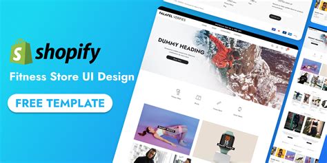 Shopify Store Ui Design Template Figma