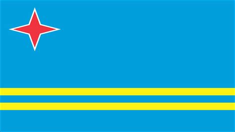 Aruba Flag - Wallpaper, High Definition, High Quality, Widescreen