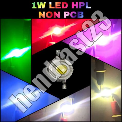 Jual Led Hpl W Non Pcb Led Hpl Uv Non Pcb Led Hpl Non Pcb Led