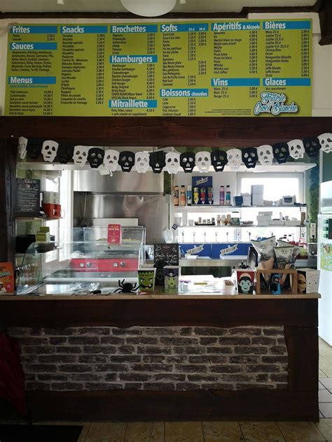 Menu Au Friterie De La Croix Blanche Bouillon