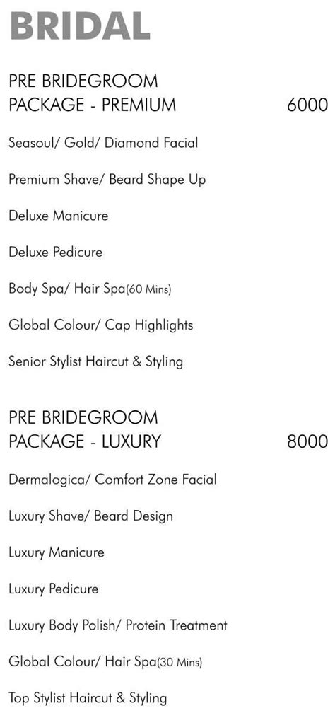 Toni and Guy Price List (Packages) Updated in March 2023 - Spa N Salon