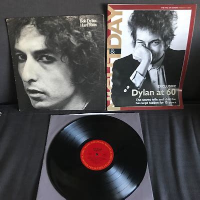 Bob Dylan Hard Rain Usa Lp Vinyl Live Concert Album At