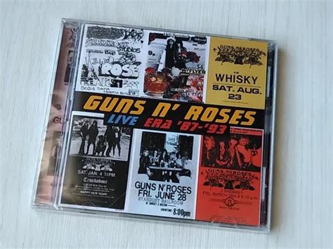 Cd Duplo Guns N Roses Live Era Importado Lacrado Frete Gr Tis