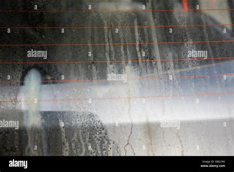 rear window of a car Stock Photo - Alamy