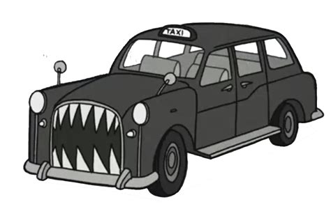 British Taxi Regular Show Animated Cartoon Characters Tv Animation