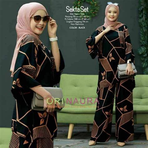 Jual Beecouture Setelan Sekta Rayon Jumbo One Set Tie Dye Jumbo Waka