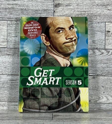 Get Smart Season 5 4 Disc DVD Set 26 Episodes Full Screen Region 1