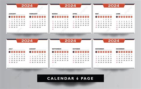 Template Kalender Siap Cetak Vol 38 Vektor Templat Untuk Unduh Gratis