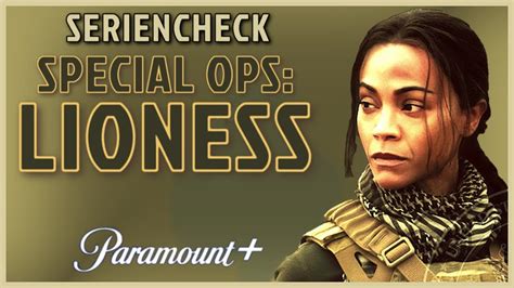 SPECIAL OPS LIONESS Kritik Review German Deutsch 2023 SERIENCHECK