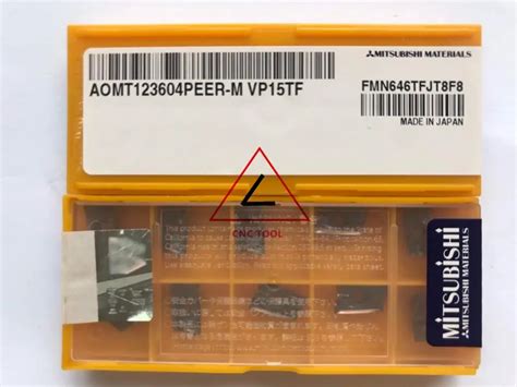 Aomt Peer M Vp Tf Pcs Original Mitsubishi Milling Insert