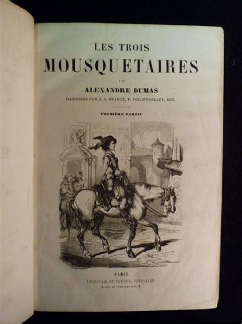 Estimation Les Trois Mousquetaires Alexandre Dumas Expertise Gratuite