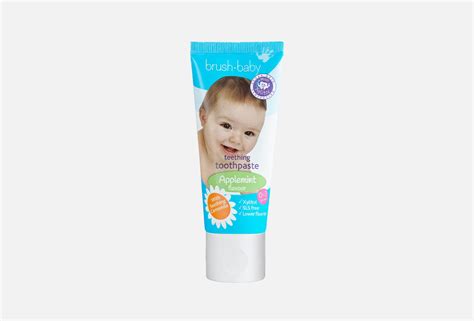 Brush-Baby Детская зубная паста 0-2 года applemint flavour 50 мл ...