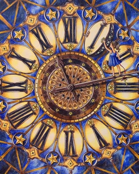 Dominika Kwiatkowska On Instagram Coloring Clock From The Time