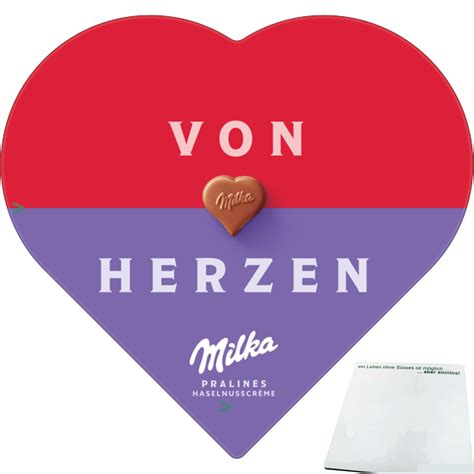 Milka Von Herzen Pralinés Haselnusscrème Kaufland de