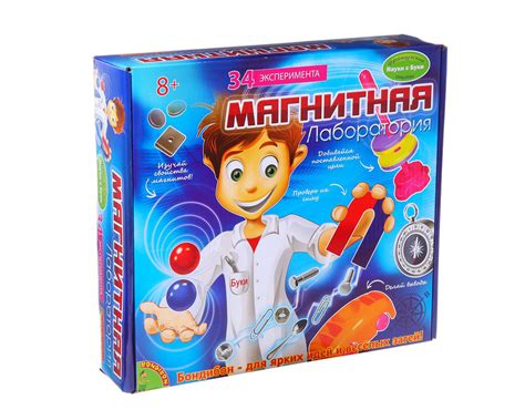 Настольная игра Магнитная лаборатория. Научно-познавательные опыты ...