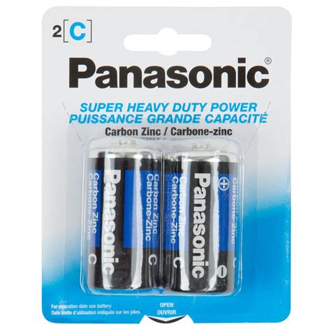 Panasonic Size C Super Heavy Duty Battery 2pack