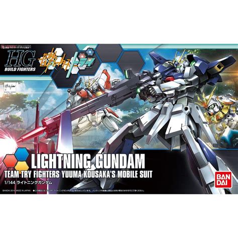 亞納海姆 鋼彈創鬥者 TRY HGBF 1 144 LIGHTNING GUNDAM 電光 閃光鋼彈 預約 蝦皮購物