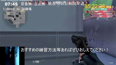 【研究】ゲームvalorantを仕事みたいにしてみる。【現在12日目病院早退】※3か月間訓練所とデスマッチのみ シェリフ縛り【火曜定休