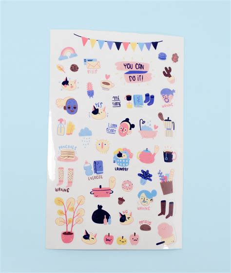 you can do it sticker sheet (Pack of 2) – We are Nice Humans