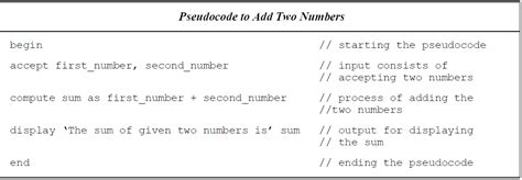 Representing the Logic of Programs Using Pseudocodes - Part 1 - TIANBOYAND