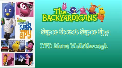 The Backyardigans Super Secret Super Spy Menu Walkthrough Youtube