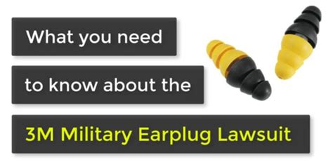 3m Earplug Lawsuit In Texas Oklahoma And Louisiana