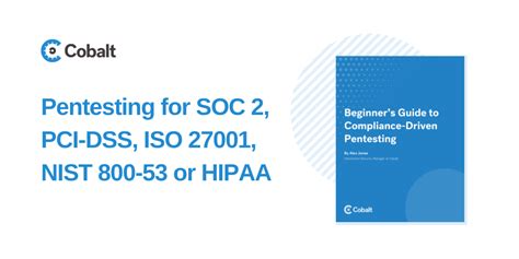 New Ebook Beginners Guide To Compliance Driven Pentesting Cobalt