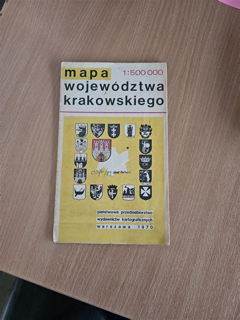 Mapa Wojew Dztwa Krakowskiego Pozna Warszawskie Olx Pl