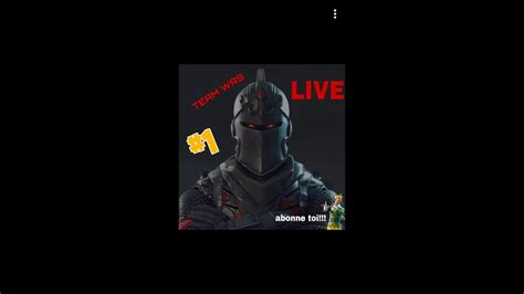 Live Fr Sur Fortnite Go Rush Lvl Max Le Roi Des Glace YouTube