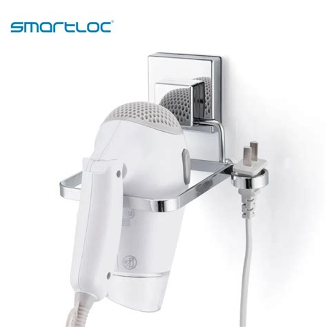 Smartloc support de sèche cheveux mural salle de bain organisateur