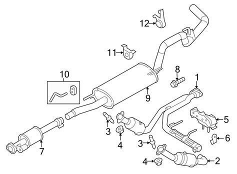 F Stepside Exhaust System Diagram