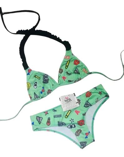Traje De Ba O Bikini Nenas Ni As Tutta La Frutta