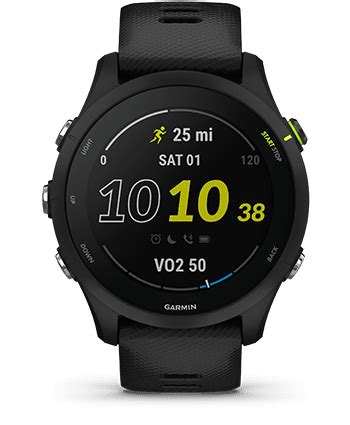 Forerunner Music Gps Marathon Smartwatch For Runner Black