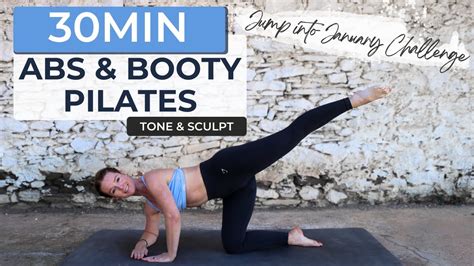 Day 9 30 Min Abs And Booty Pilates Build Lean Muscle Burn Fat No