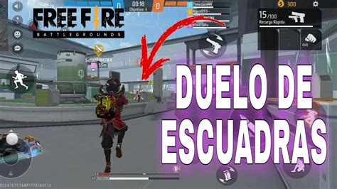 DUELO DE ESCUADRA EN FREE FIRE MIRA COMO GANAMOS ESTA PARTIDA DE FREE