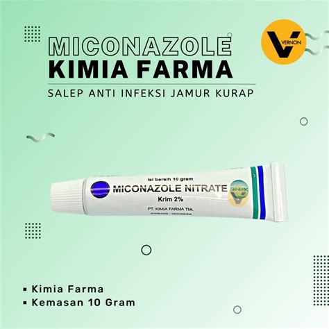 Jual Miconazole Salep Kimia Farma Miconazole Nitrate Obat Jamur Kurap