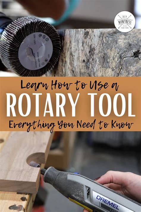 Tool School: Rotary Tool 101 - DIY Huntress | Dremel projects, Dremel tool projects, Rotary tool